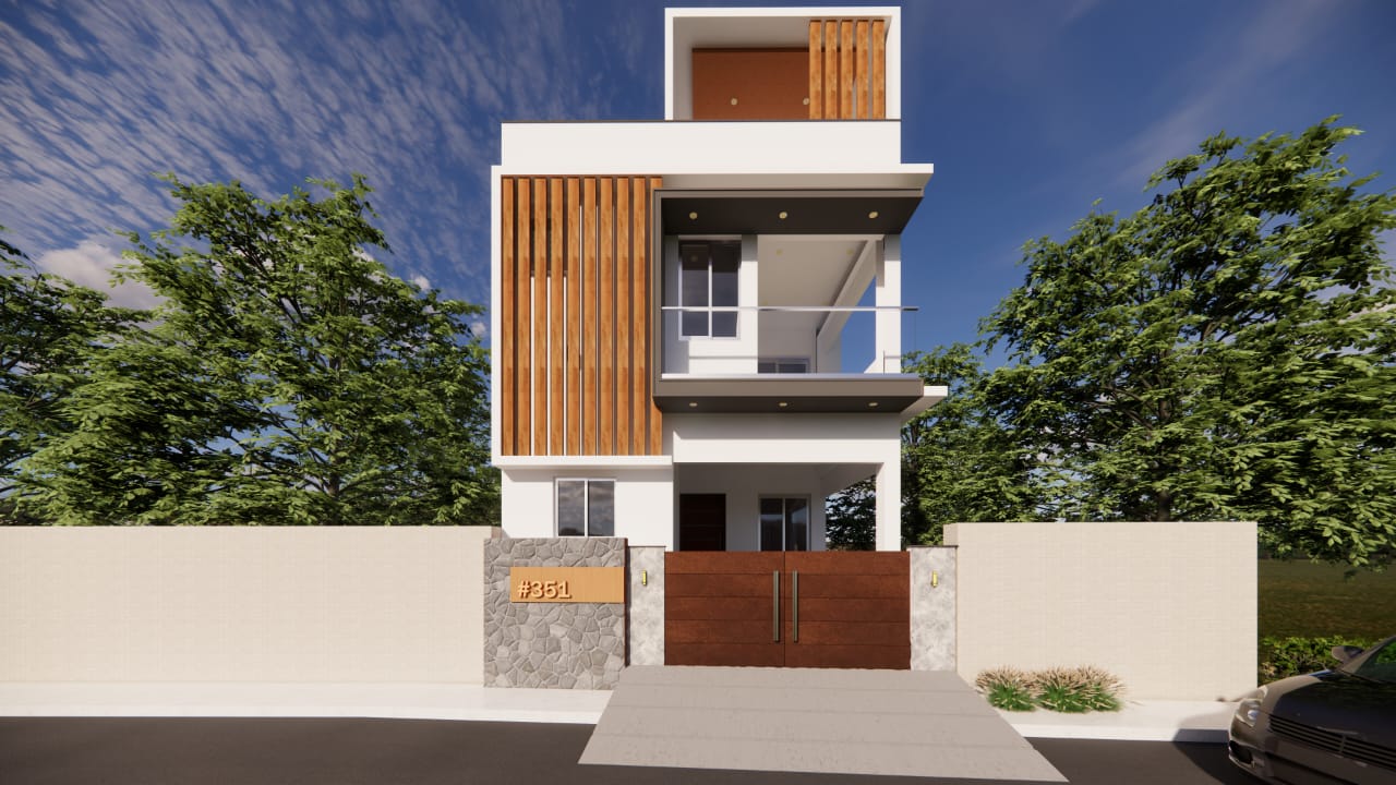 Thirunindravur Project Elevation